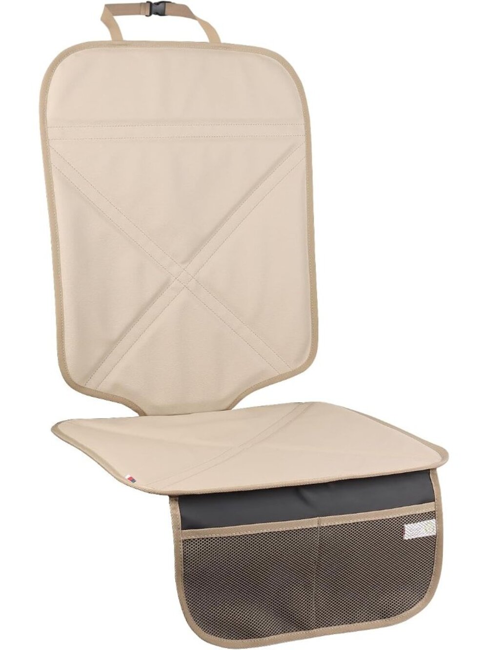 Car Seat Protector Leather Waterproof Child Safety Seat Protector Cover with Thi